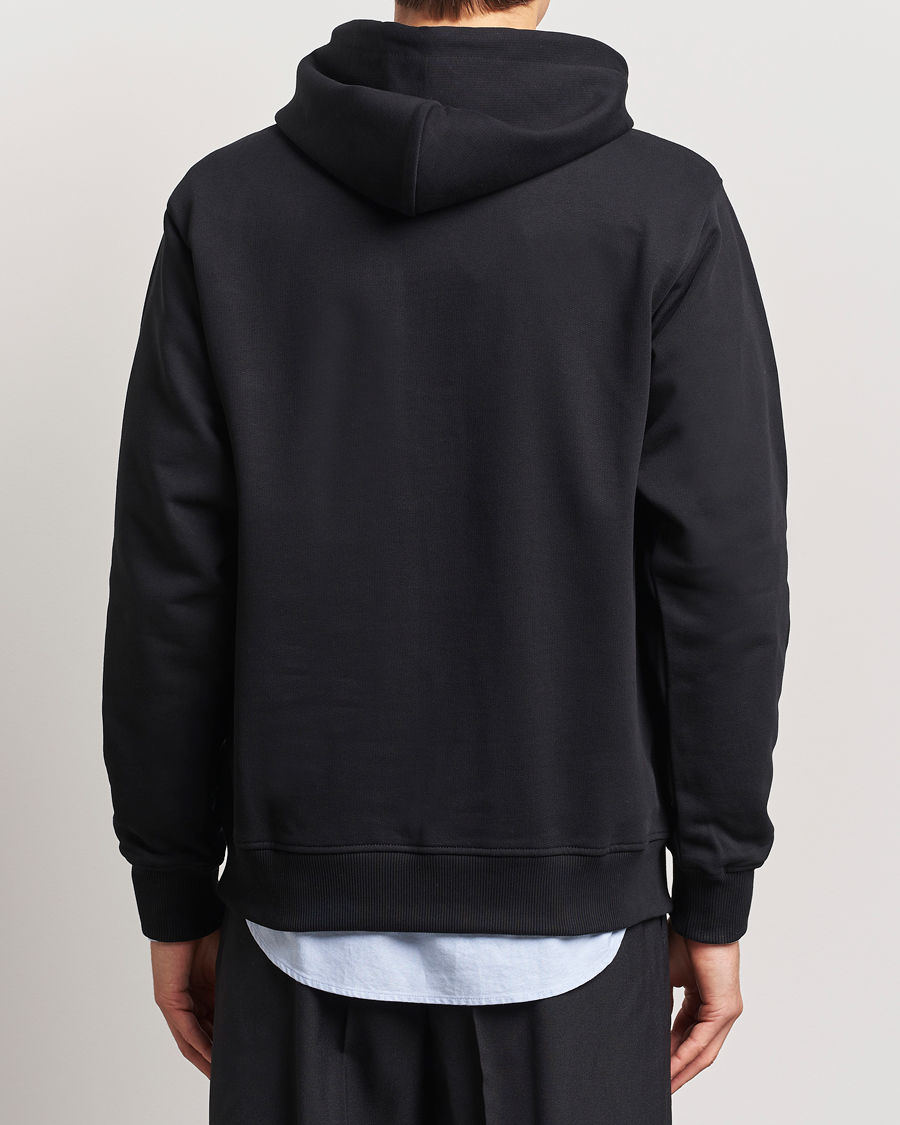 Hombres | Jerséis y prendas de punto | Drôle de Monsieur | Classic Slogan Hoodie Black