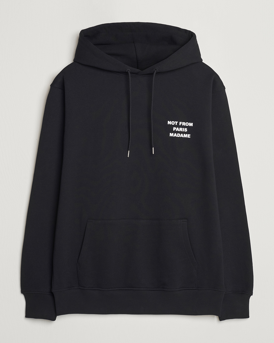 Hombres | Jerséis y prendas de punto | Drôle de Monsieur | Slogan Hoodie Black