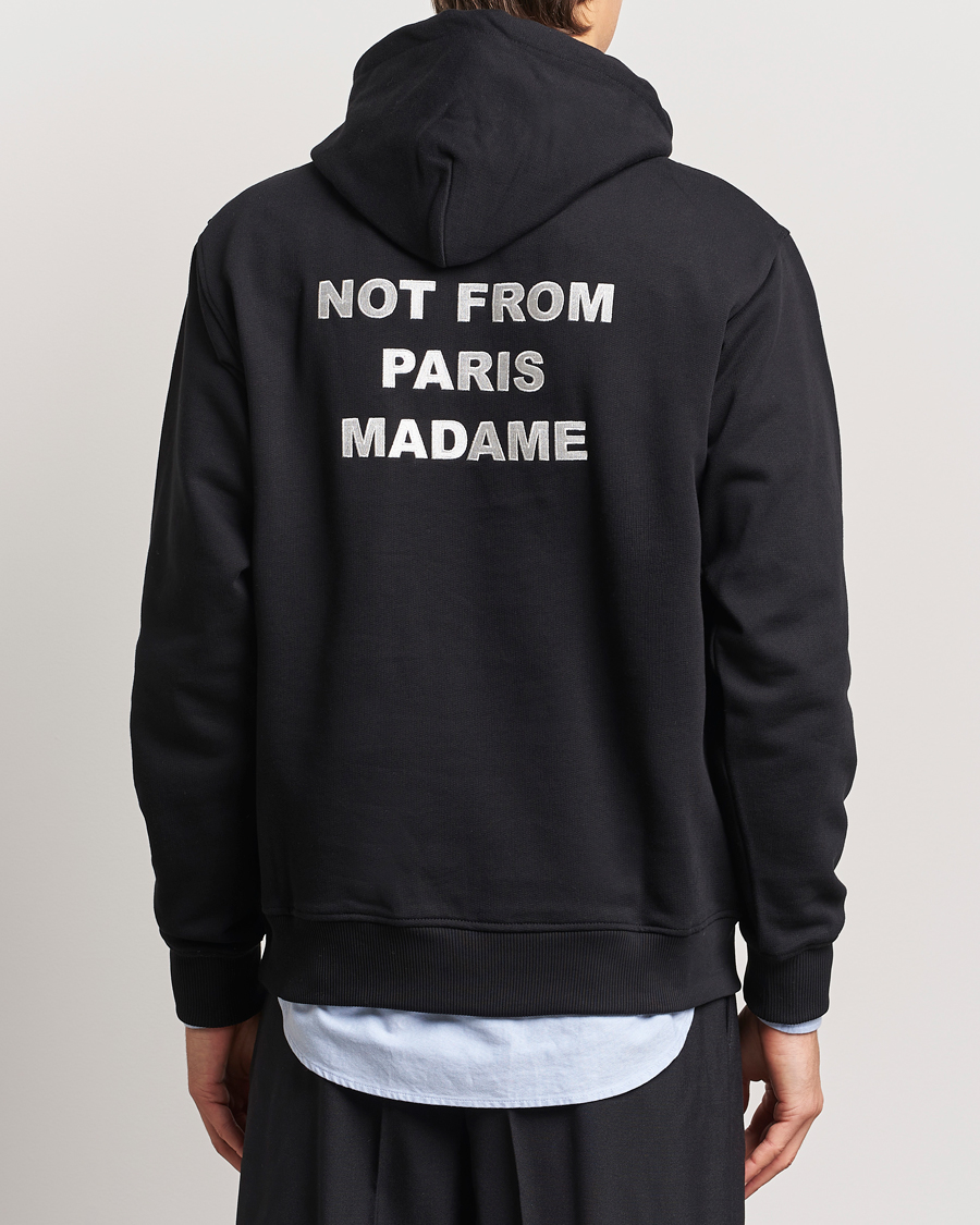 Hombres | Jerséis y prendas de punto | Drôle de Monsieur | Slogan Hoodie Black