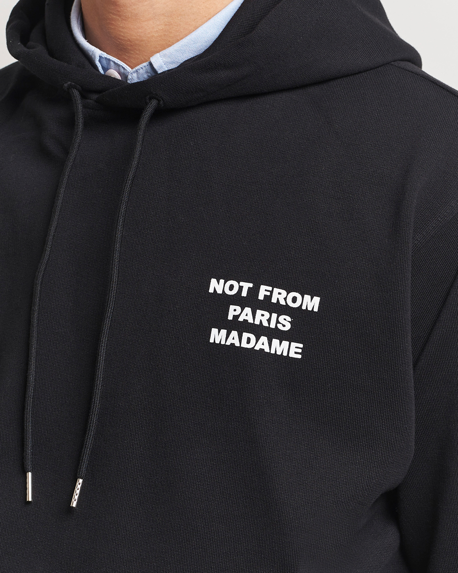 Hombres | Jerséis y prendas de punto | Drôle de Monsieur | Slogan Hoodie Black
