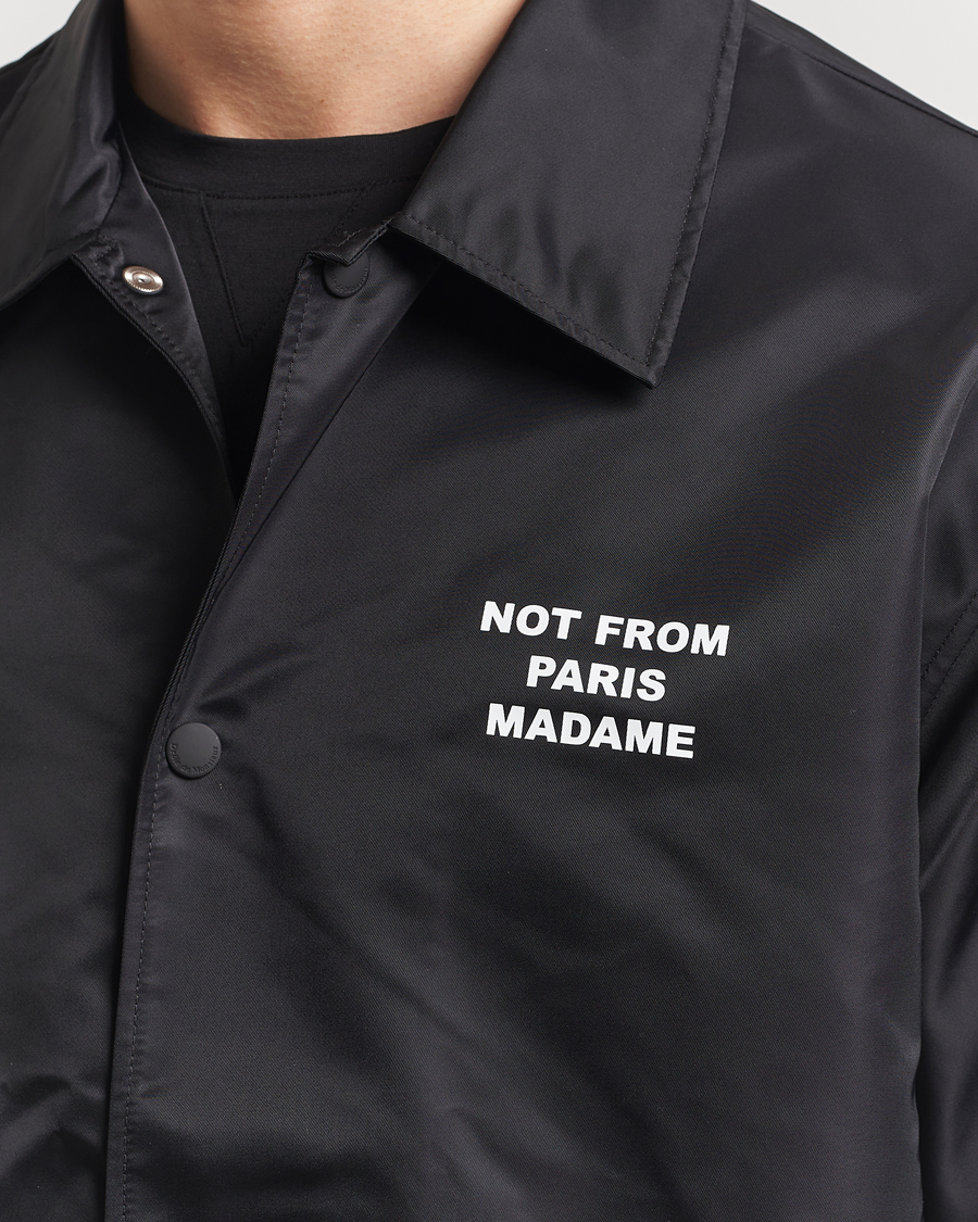 Hombres | Abrigos y chaquetas | Drôle de Monsieur | La Veste Slogan Jacket Black