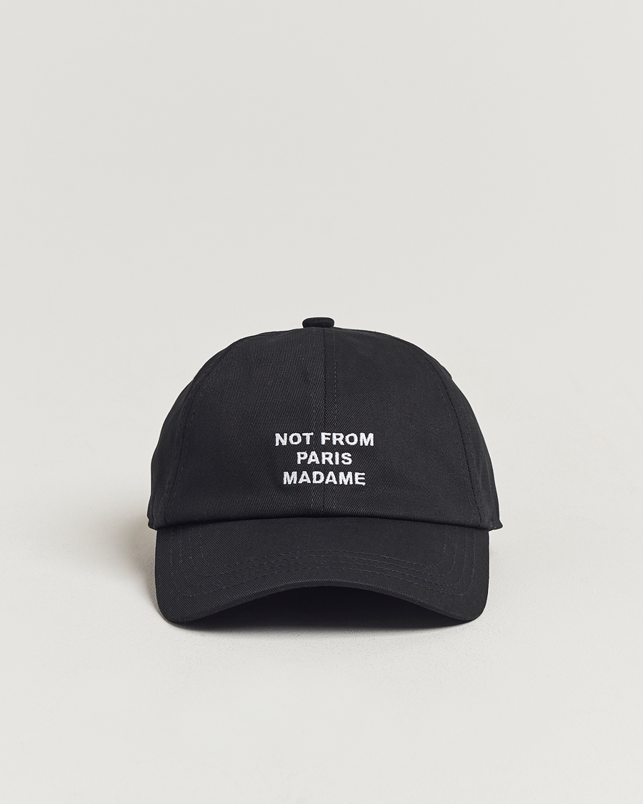 Hombres | Sombreros y gorras | Drôle de Monsieur | Slogan Baseball Black