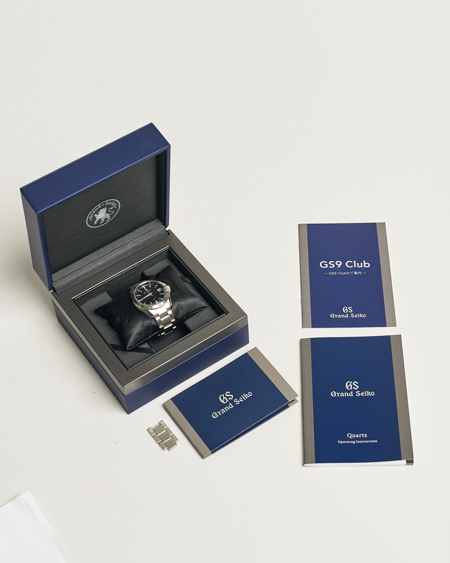 Hombres | Seiko Pre-Owned Grand Seiko GMT Silver | Seiko Pre-Owned | Grand Seiko GMT Silver