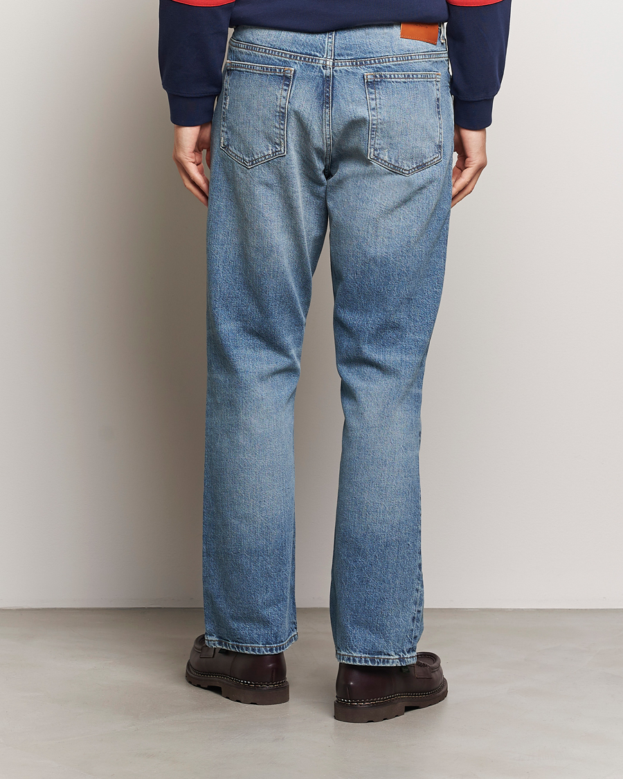 Hombres | Vaqueros | GANT 240 Mulberry Street | Bootcut Jeans Mid Blue Vintage