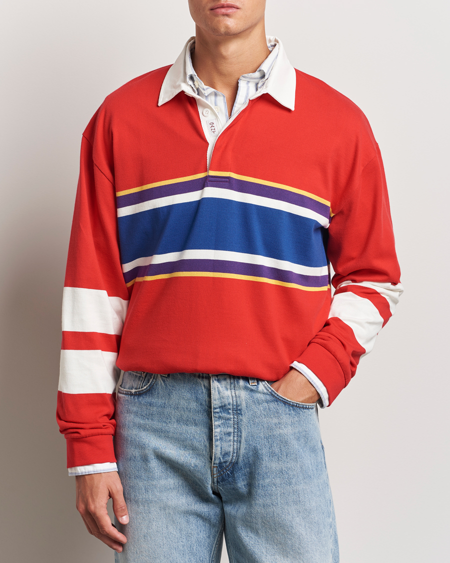 Hombres | Jerséis y prendas de punto | GANT | Vintage Heavy Rugger Bright Red