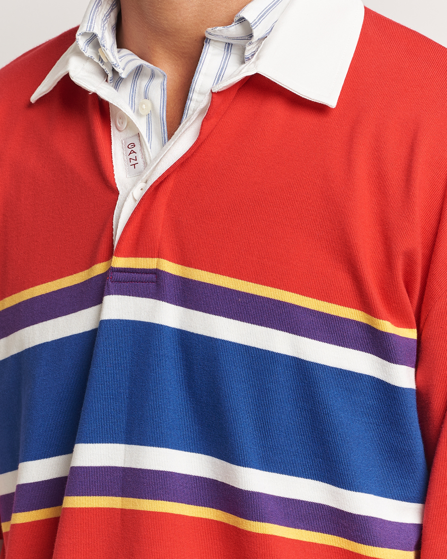 Hombres | Jerséis y prendas de punto | GANT | Vintage Heavy Rugger Bright Red