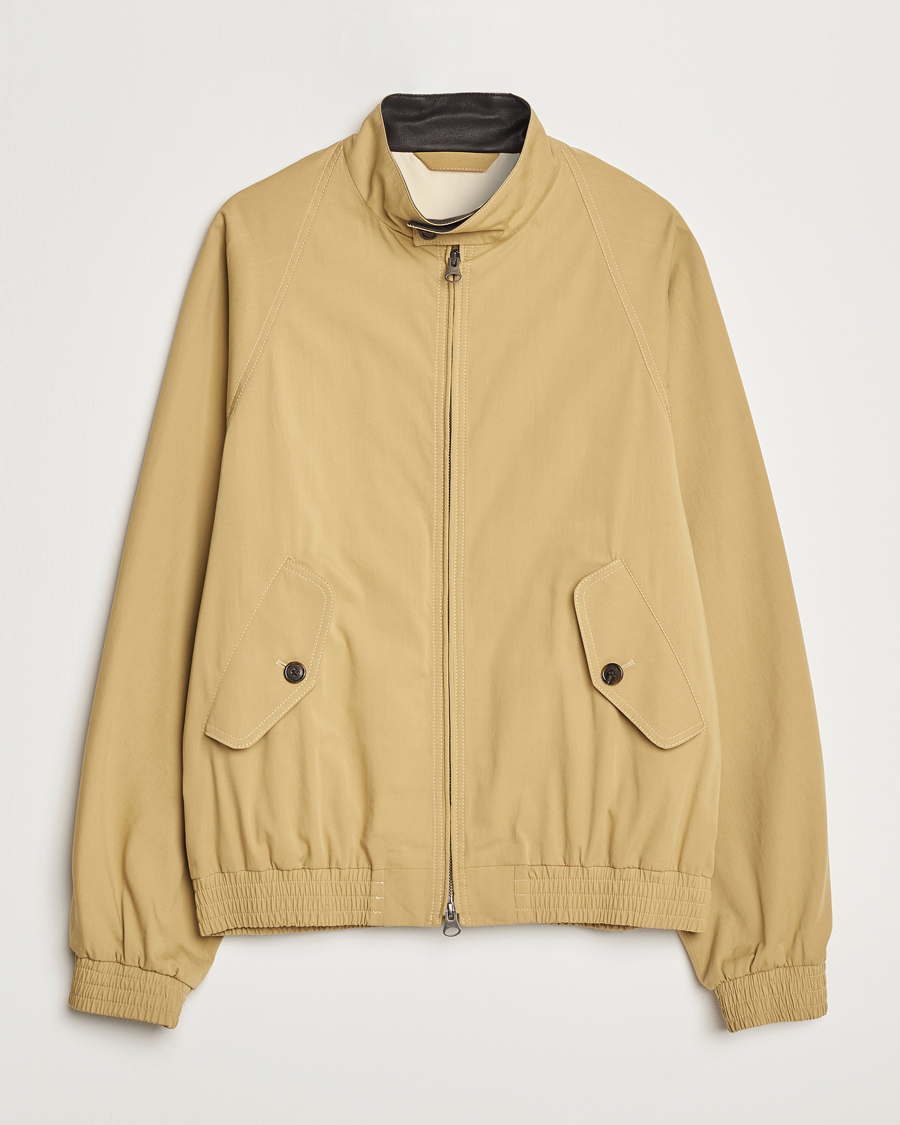 Hombres | Abrigos y chaquetas | GANT | Cotton Harrington Jacket Dried Khaki