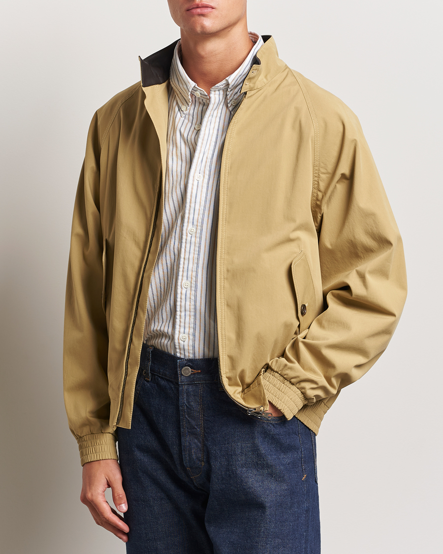 Hombres | Abrigos y chaquetas | GANT | Cotton Harrington Jacket Dried Khaki