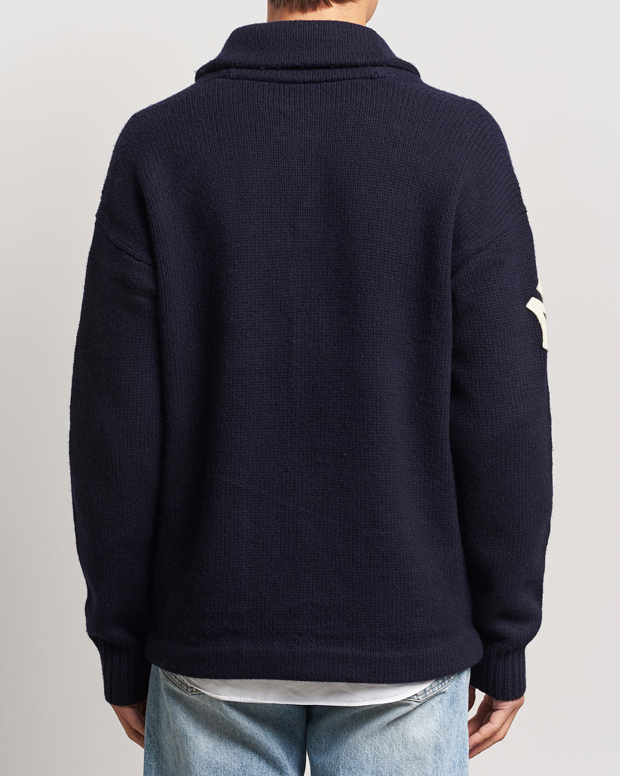 Hombres | Jerséis y prendas de punto | Polo Ralph Lauren | MLB Yankees Cardigan Aviator Navy Combo