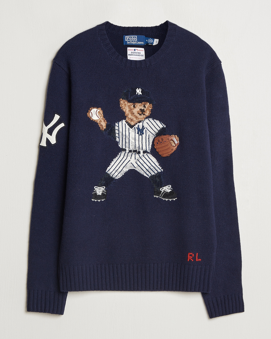 Hombres | Jerséis y prendas de punto | Polo Ralph Lauren | MLB Sweater Bear Navy Combo