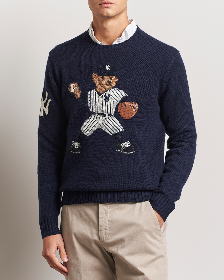 Hombres | Jerséis y prendas de punto | Polo Ralph Lauren | MLB Sweater Bear Navy Combo