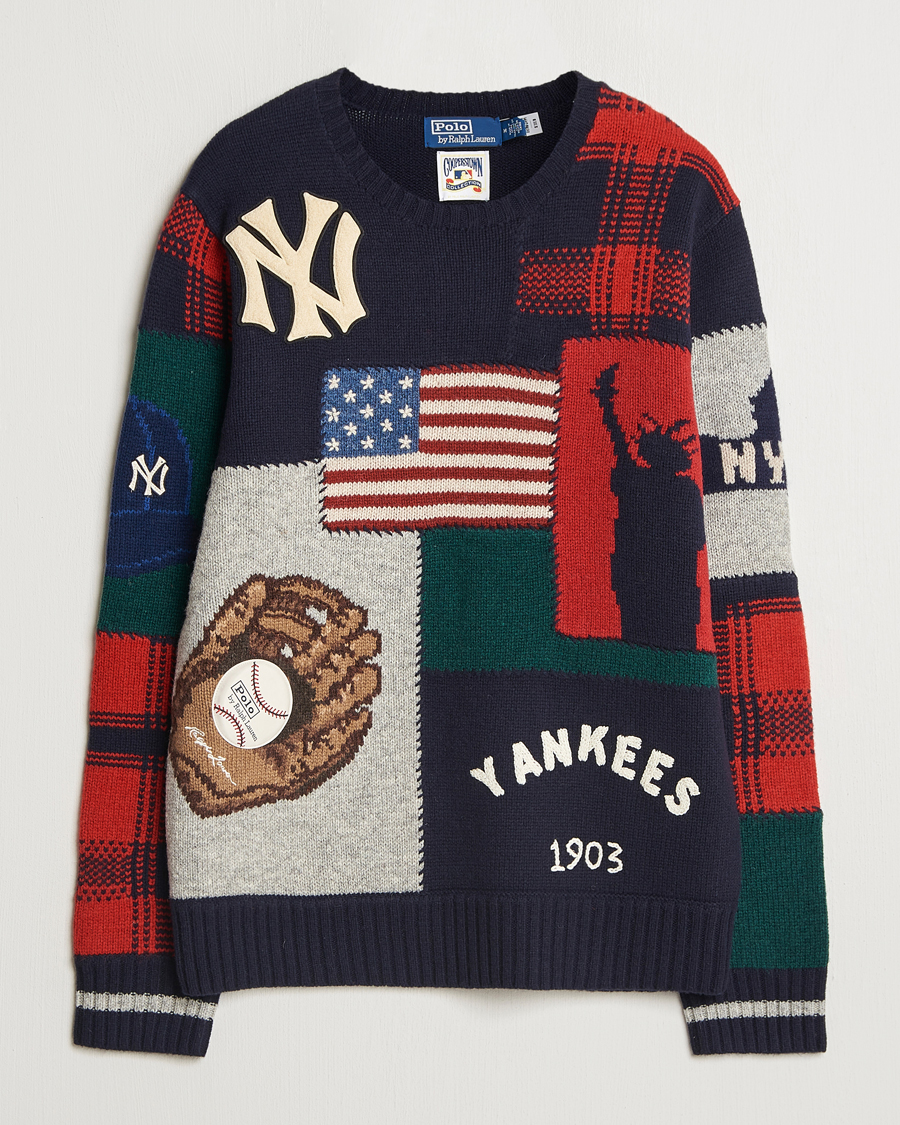 Hombres | Jerséis y prendas de punto | Polo Ralph Lauren | MLB NYC Sweater Navy Combo
