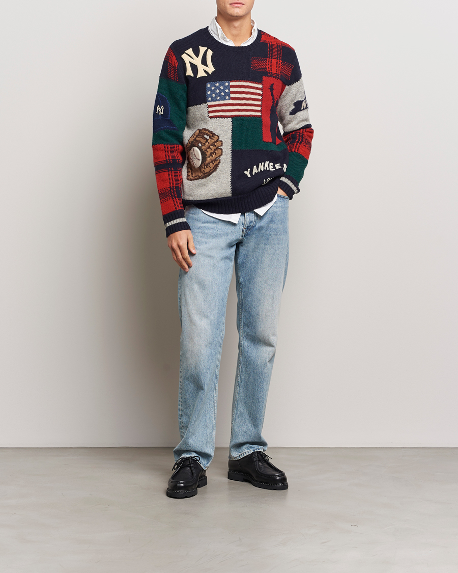 Hombres | Jerséis y prendas de punto | Polo Ralph Lauren | MLB NYC Sweater Navy Combo