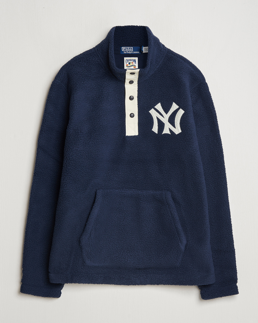 Hombres | Jerséis y prendas de punto | Polo Ralph Lauren | MLB Fleece Aviator Navy/Deckwash White