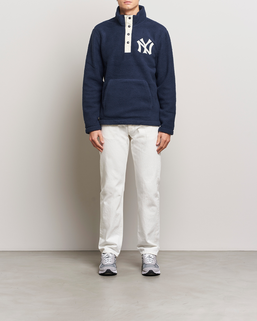 Hombres | Jerséis y prendas de punto | Polo Ralph Lauren | MLB Fleece Aviator Navy/Deckwash White
