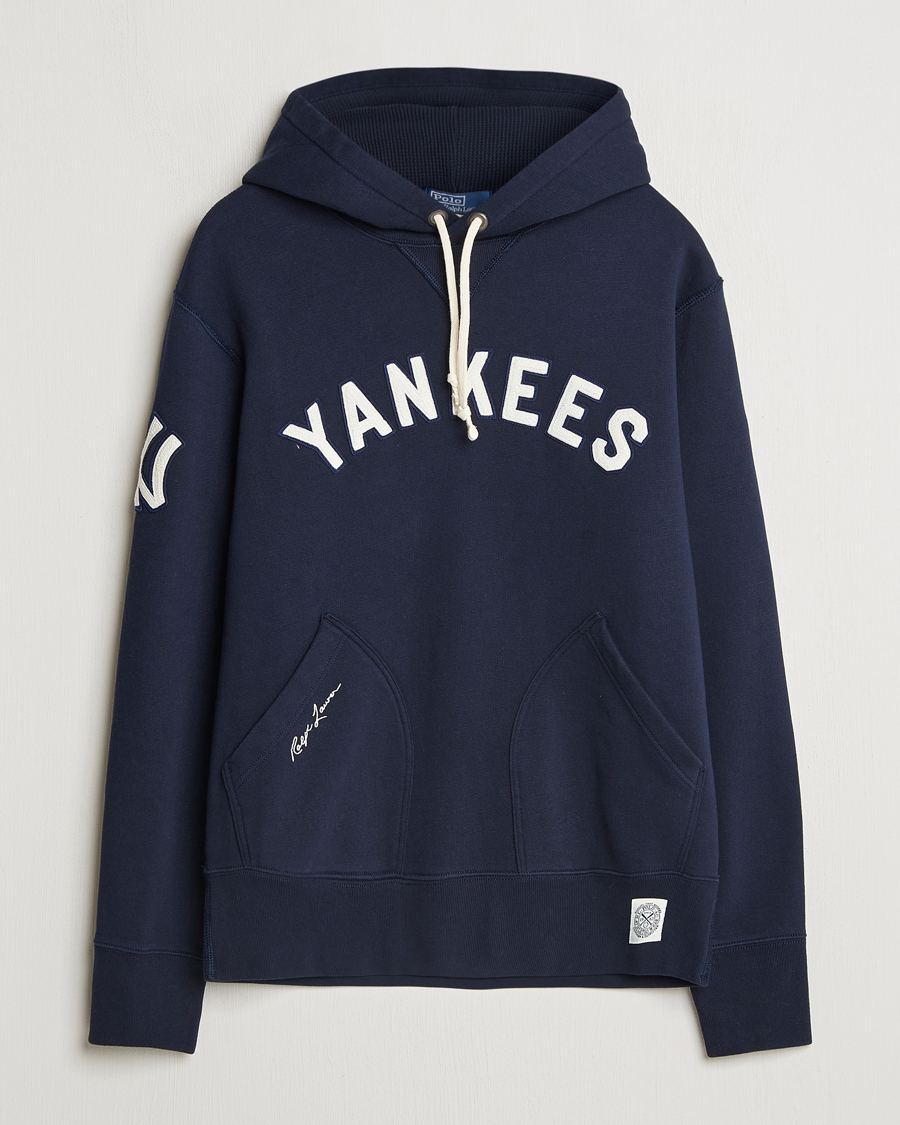 Hombres | Jerséis y prendas de punto | Polo Ralph Lauren | MLB Yankees Hoodie Aviator Navy