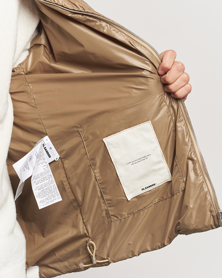 Hombres | Abrigos y chaquetas | Jil Sander | Quilted Jacket Brown