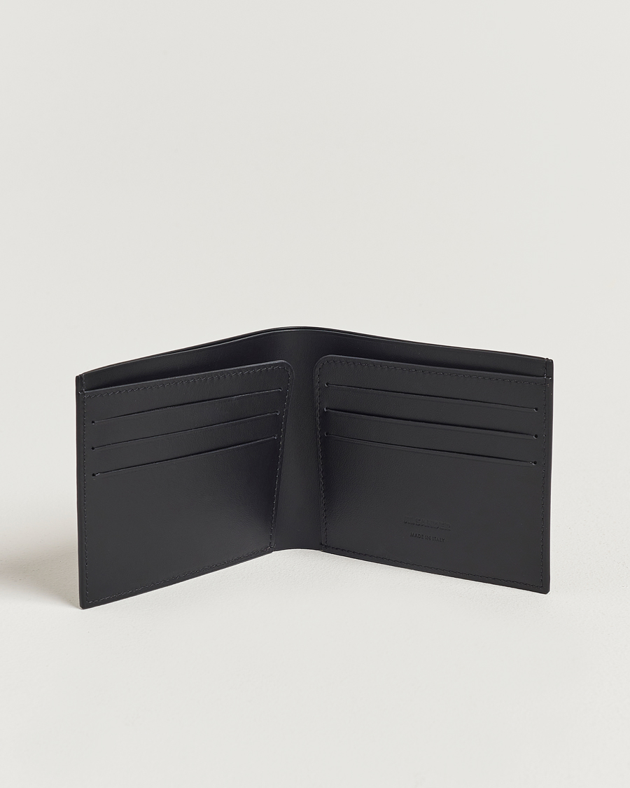 Hombres | Jil Sander | Jil Sander | Soft Calf Leather Wallet Black