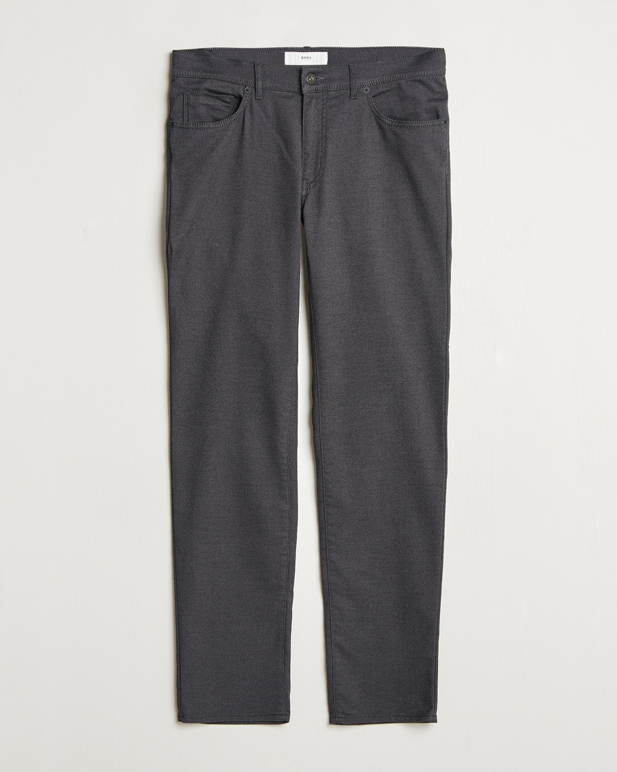 Hombres | Pantalones | Brax | Cadz Woo.Look 5-Pocket Pants Cement