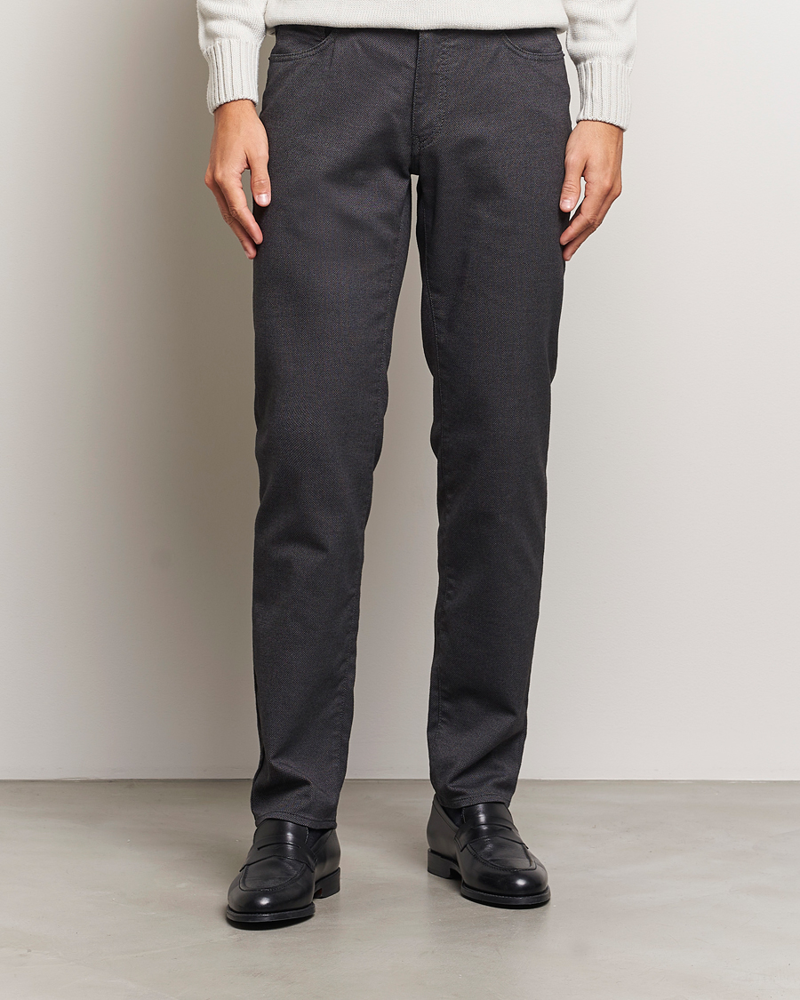 Hombres | Pantalones | Brax | Cadz Woo.Look 5-Pocket Pants Cement