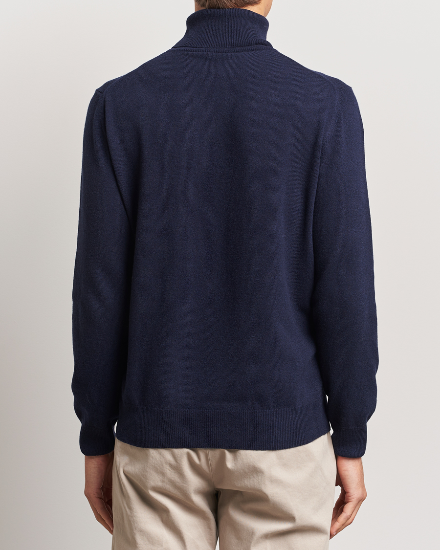 Hombres | Jerséis y prendas de punto | Morgano | Wool/Cashmere Rollneck Navy