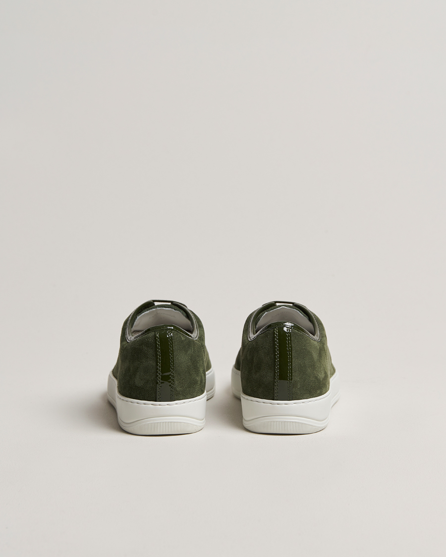 Hombres | Zapatillas | Lanvin | Patent Cap Toe Sneaker Olive
