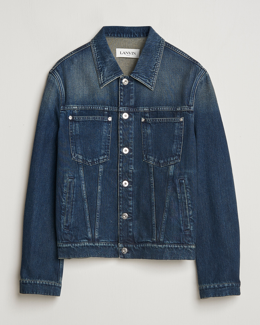 Hombres | Abrigos y chaquetas | Lanvin | Classic Denim Jacket Medium Blue