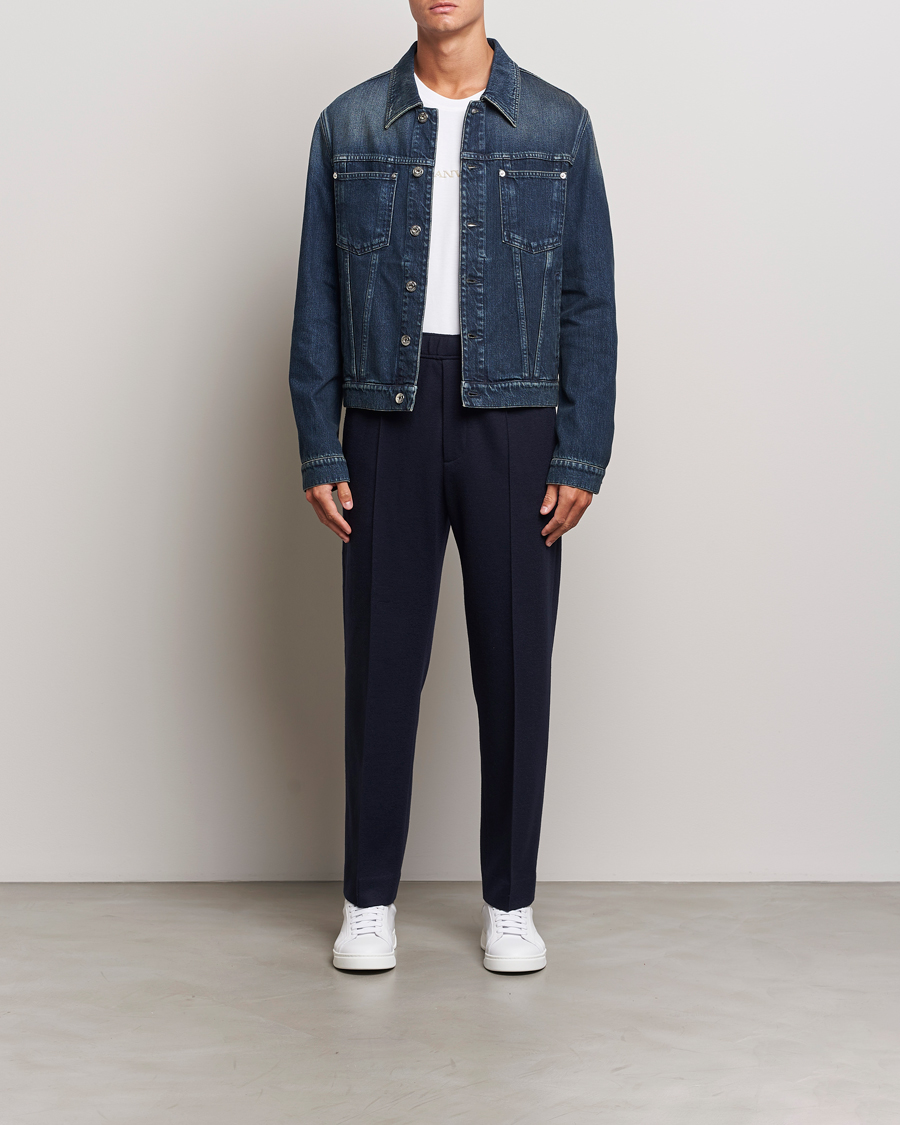 Hombres | Abrigos y chaquetas | Lanvin | Classic Denim Jacket Medium Blue