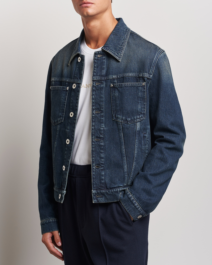 Hombres | Abrigos y chaquetas | Lanvin | Classic Denim Jacket Medium Blue