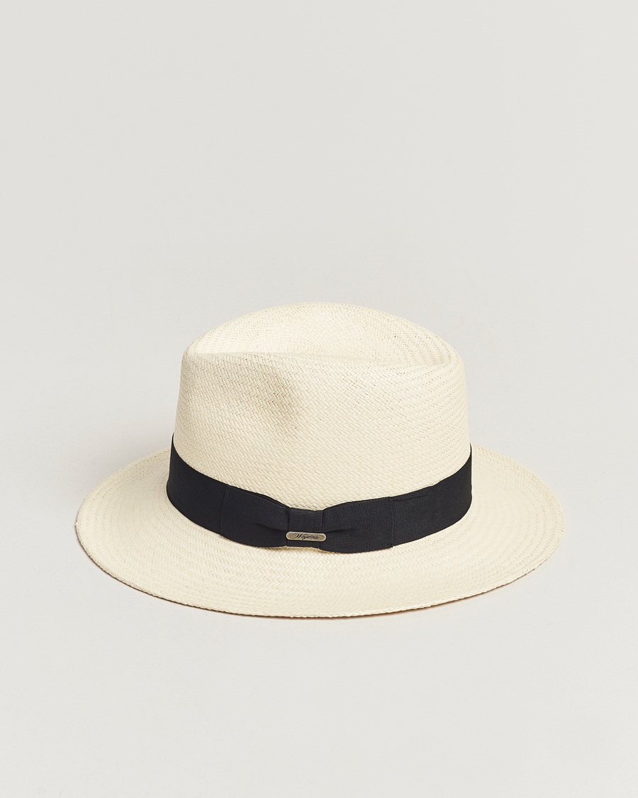 Hombres | Sombreros y gorras | Wigéns | Panama Hat White/Black