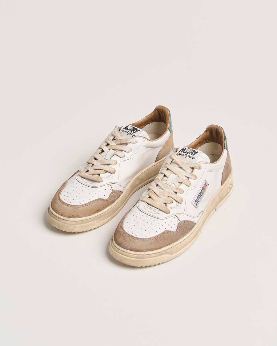 Hombres | Autry Super Vintage Low Leather/Suede Sneaker Cyprs/Cognac | Autry | Super Vintage Low Leather/Suede Sneaker Cyprs/Cognac