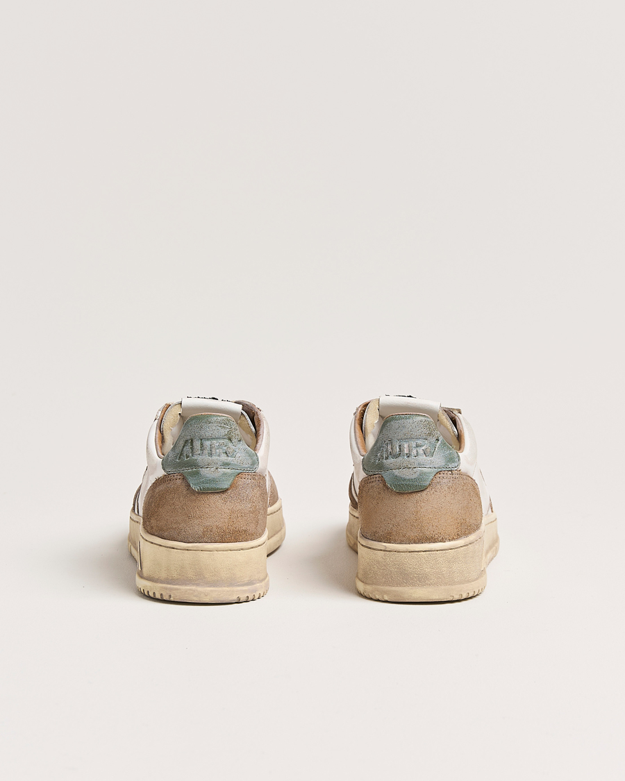 Hombres | Autry Super Vintage Low Leather/Suede Sneaker Cyprs/Cognac | Autry | Super Vintage Low Leather/Suede Sneaker Cyprs/Cognac