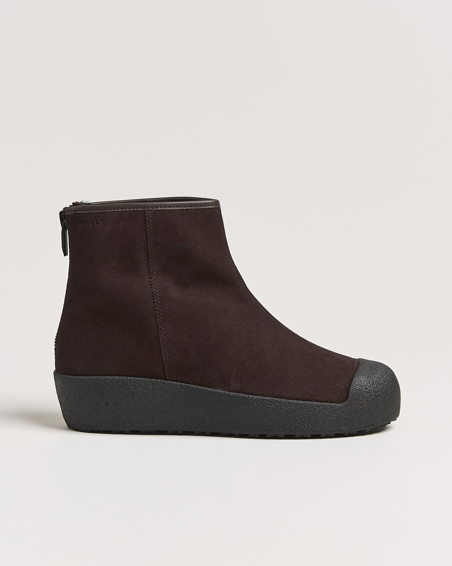 Hombres | Bally Guard III M Soft Curling Boot Brown | Bally | Guard III M Soft Curling Boot Brown