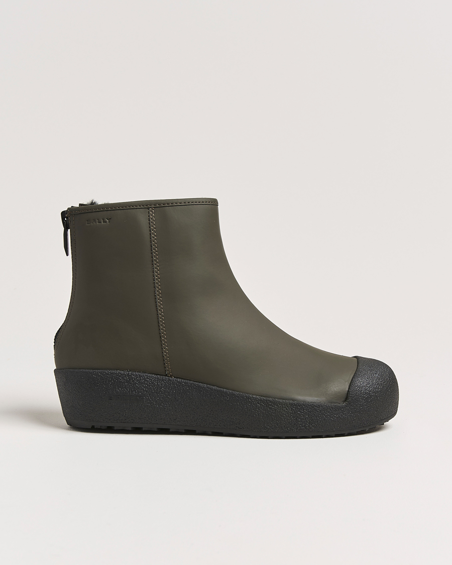 Hombres | Bally Guard III M Waterproof Curling Boot Olive | Bally | Guard III M Waterproof Curling Boot Olive