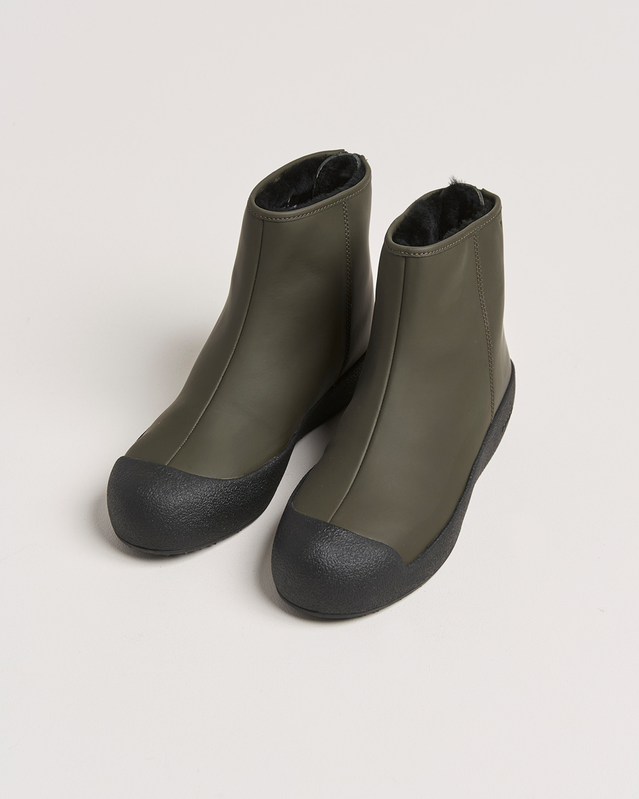 Hombres | Bally Guard III M Waterproof Curling Boot Olive | Bally | Guard III M Waterproof Curling Boot Olive
