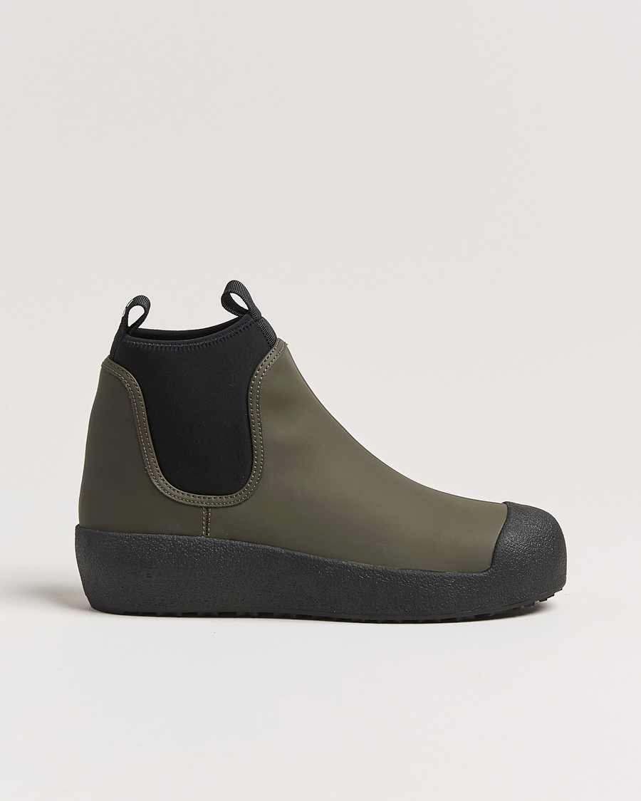 Hombres | Bally Cubrid II Soft Curling Boot Olive | Bally | Cubrid II Soft Curling Boot Olive