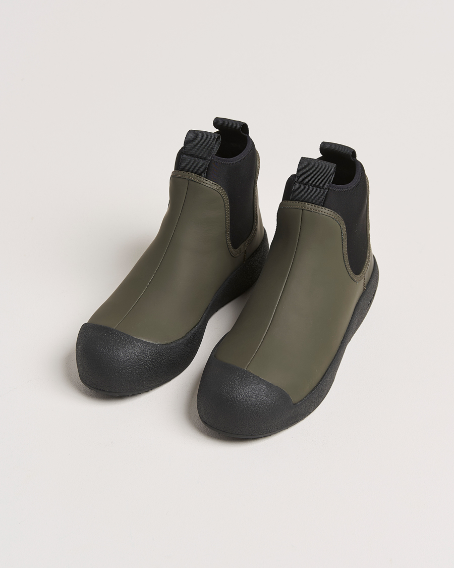 Hombres | Bally Cubrid II Soft Curling Boot Olive | Bally | Cubrid II Soft Curling Boot Olive