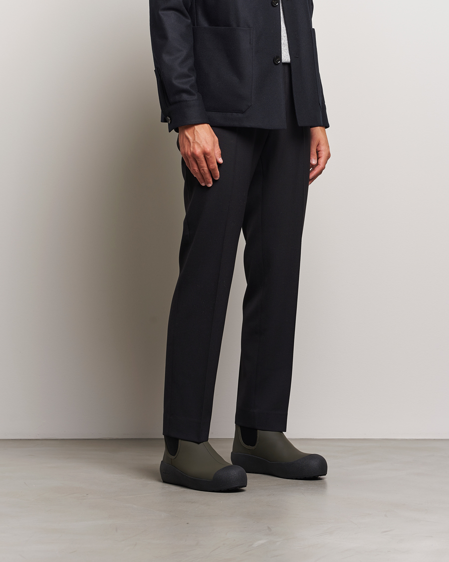 Hombres | Bally Cubrid II Soft Curling Boot Olive | Bally | Cubrid II Soft Curling Boot Olive
