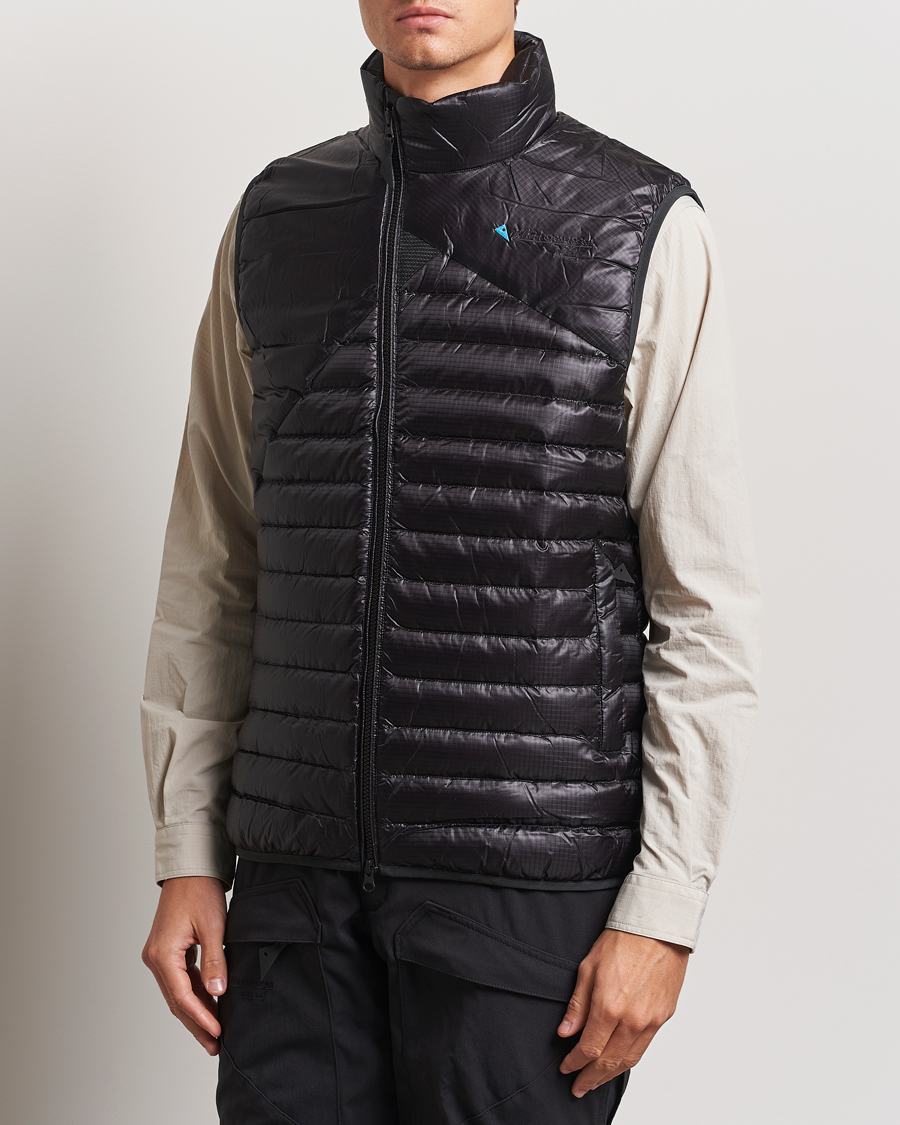 Hombres | Abrigos y chaquetas | Klättermusen | Lopt Lightweight Down Vest Raven
