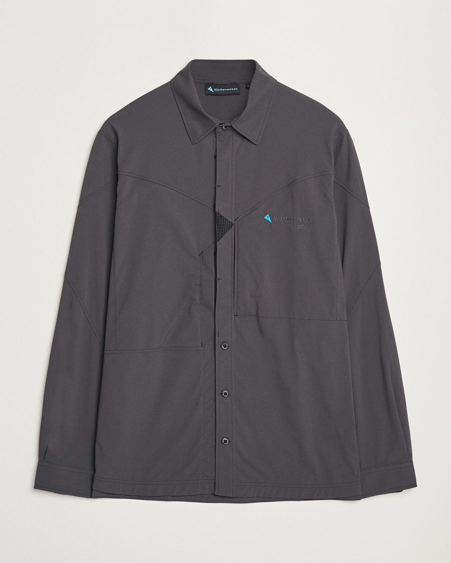 Hombres | Camisas | Klättermusen | Garm Technical Outdoor Shirt Raven