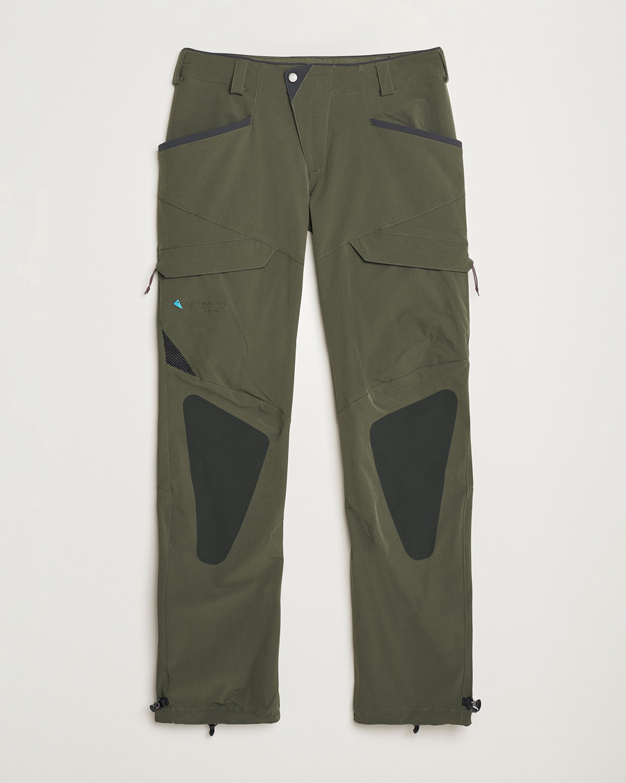 Hombres | Pantalones | Klättermusen | Misty 2.0 Softshell Pants Dark Dusty Green