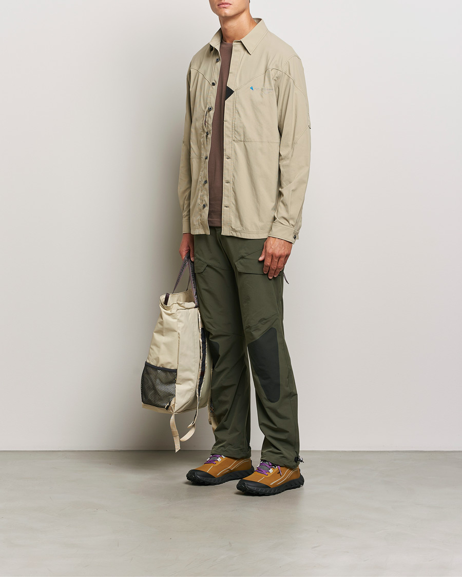 Hombres | Pantalones | Klättermusen | Misty 2.0 Softshell Pants Dark Dusty Green