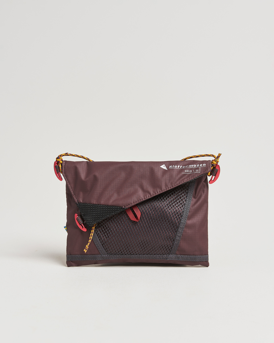 Hombres | Klättermusen Hrid 1,5L Accessory Bag Amaranth Red | Klättermusen | Hrid 1,5L Accessory Bag Amaranth Red