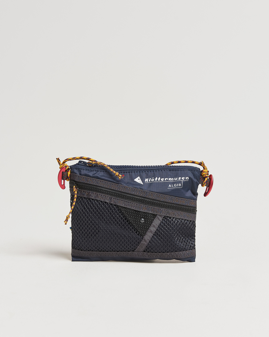 Hombres | Klättermusen Algir Accessory Bag Small Indigo Blue | Klättermusen | Algir Accessory Bag Small Indigo Blue
