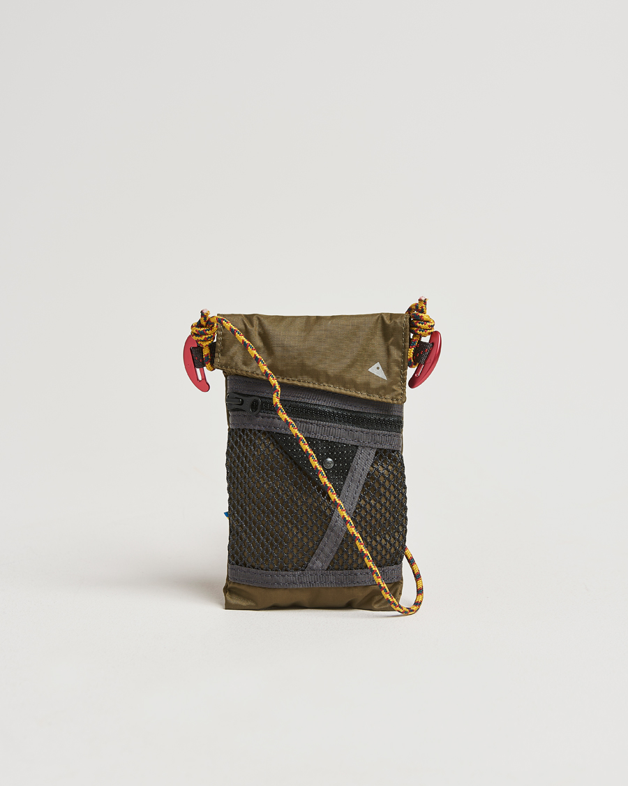 Hombres | Klättermusen Algir Lanyard Pocket Bag Olive | Klättermusen | Algir Lanyard Pocket Bag Olive