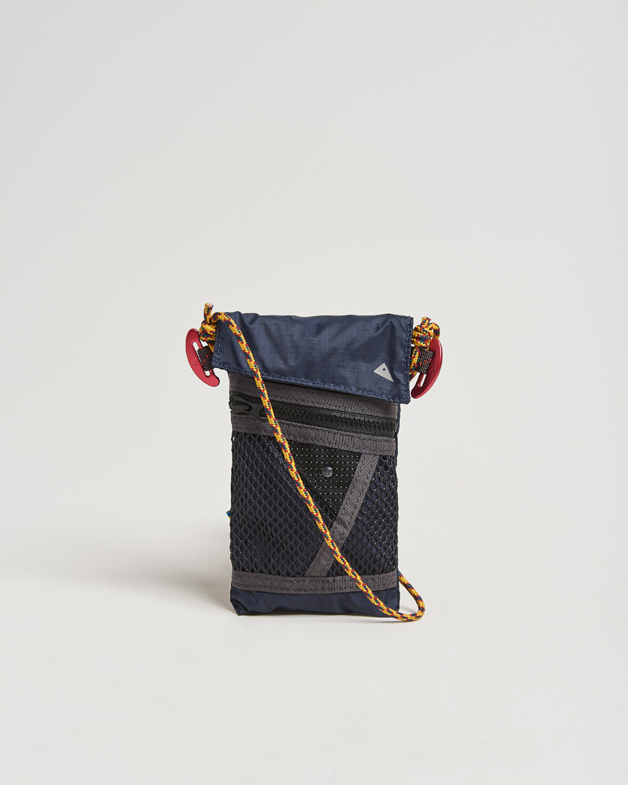 Hombres | Klättermusen Algir Lanyard Pocket Bag Indigo Blue | Klättermusen | Algir Lanyard Pocket Bag Indigo Blue