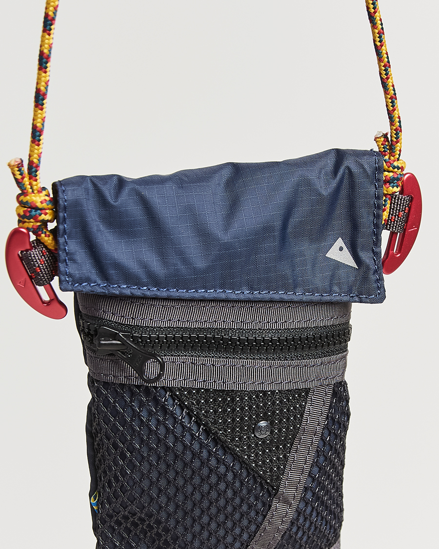 Hombres | Klättermusen Algir Lanyard Pocket Bag Indigo Blue | Klättermusen | Algir Lanyard Pocket Bag Indigo Blue