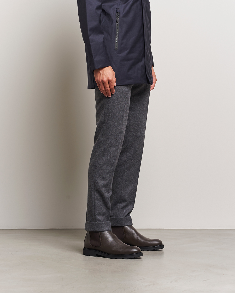 Hombres | UBR Thunder Chelsea Leather Boot Dark Brown | UBR | Thunder Chelsea Leather Boot Dark Brown