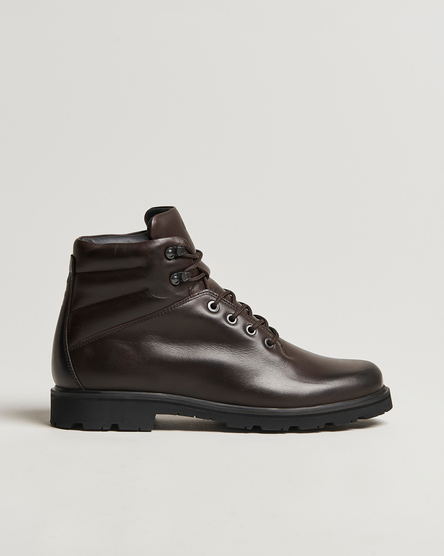 Hombres | Botas | UBR | Black Storm Leather Boot Dark Brown