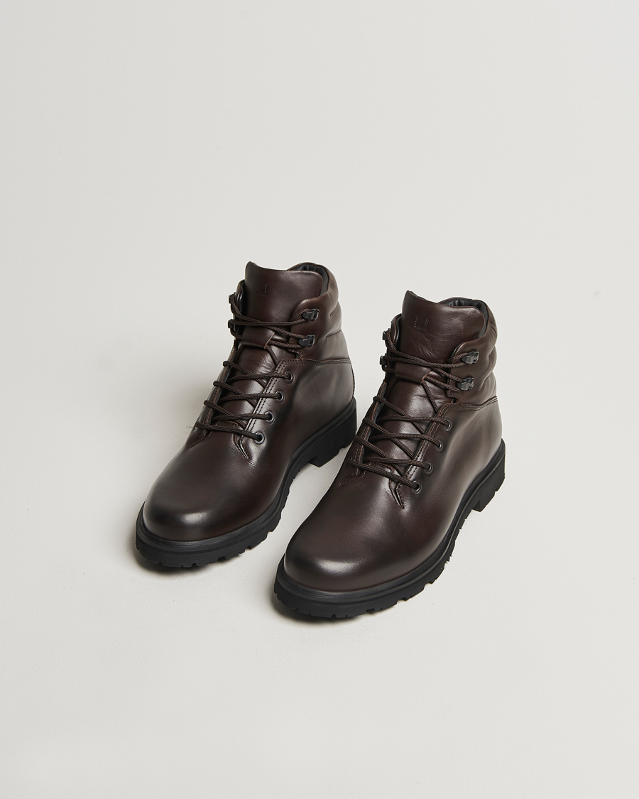 Hombres | Botas | UBR | Black Storm Leather Boot Dark Brown